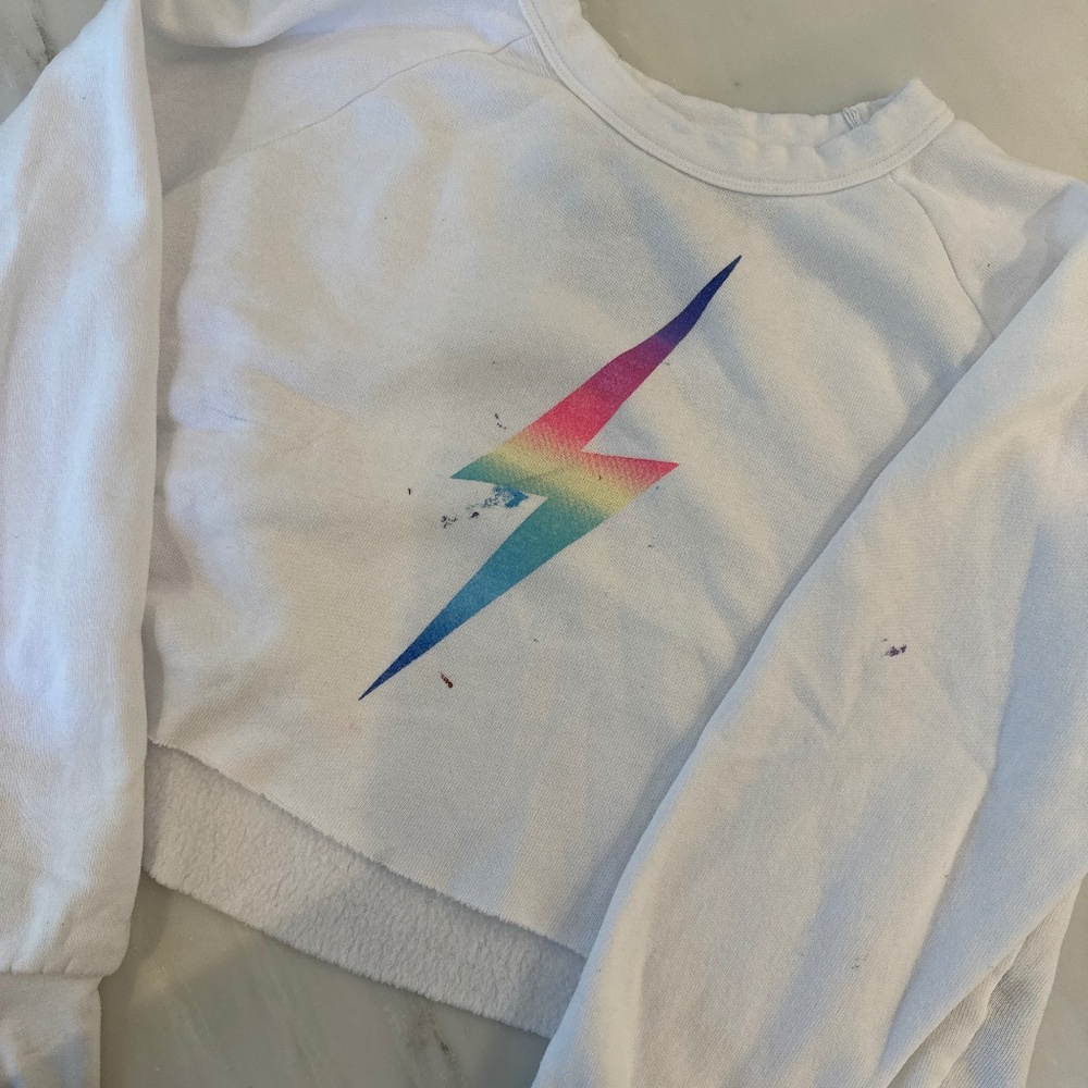 Aviator Nation Cropped Sweatshirt